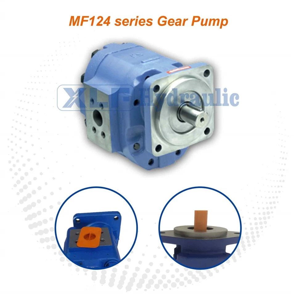 MF124 سیریز متغیر اسپیڈ ہائیڈرولک گیئر موٹر پہیے والے ٹریکٹروں کے لئے